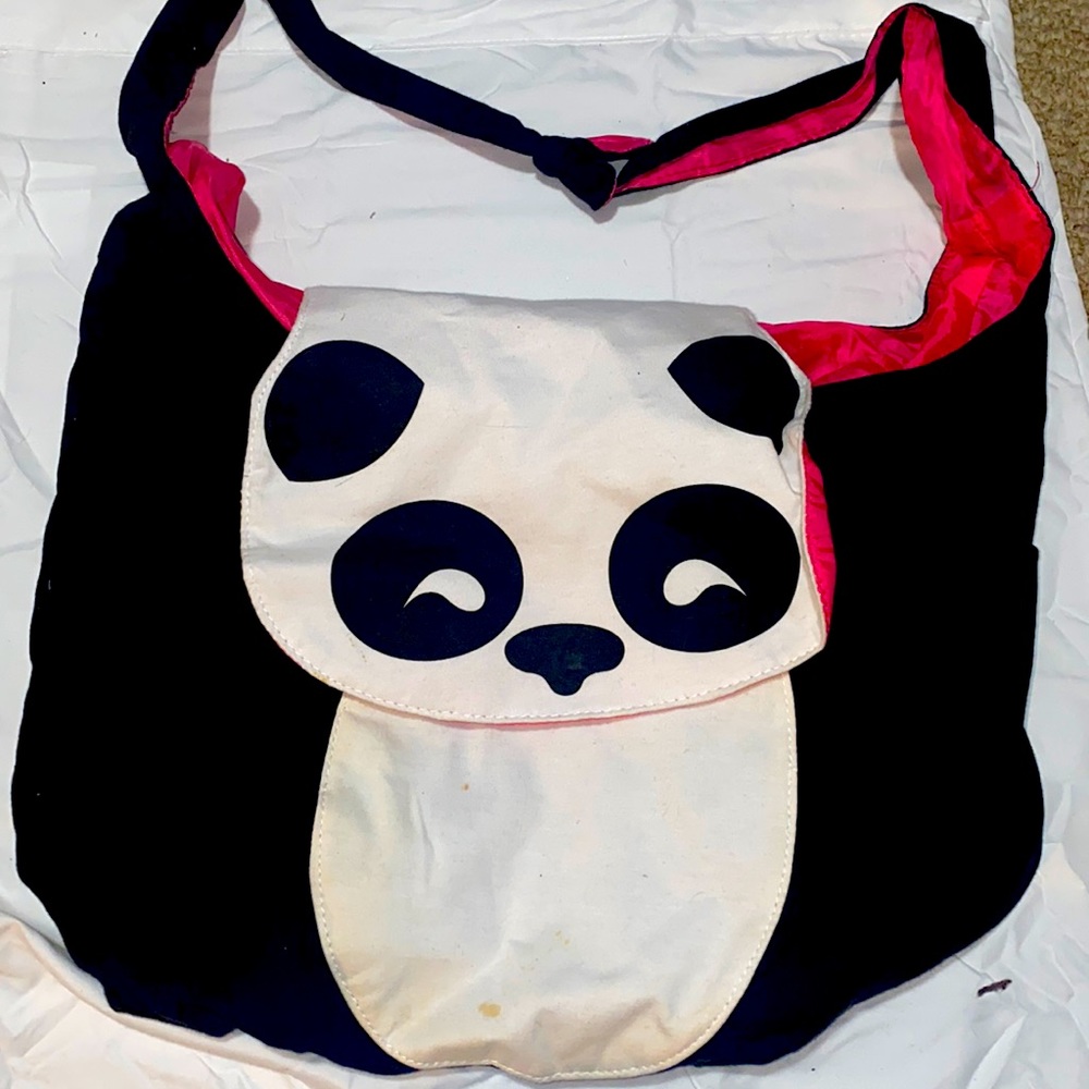 Panda shoulder bag